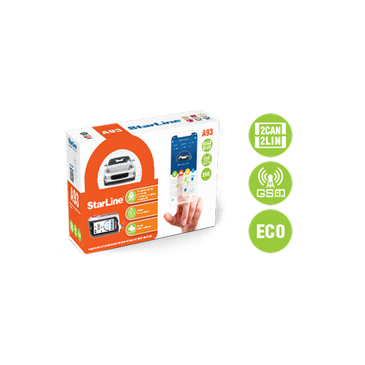 StarLine A93 V2 2CAN+2LIN GSM ECO