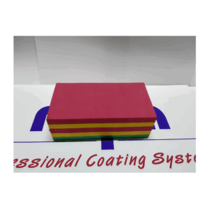 Шлифовальный брусок 3-х цветный 135 х 70 х 47 мм