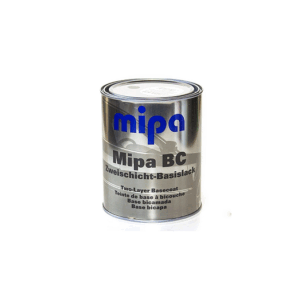 MIPA BC 2 Shicht-Basislack двухслойный базовый лак 1 л (super black)