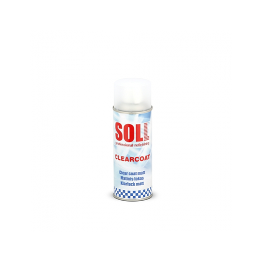 SOLL CLEARCOAT Матовый лак 400 мл