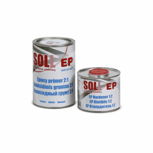 SOLL EP эпоксидный грунт 2:1(500 мл)+отвердитель (250 мл)l
