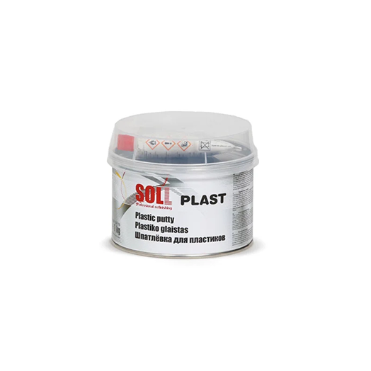 SOLL PLAST шпатлёвка для пластиковых поверхностей 1 кг