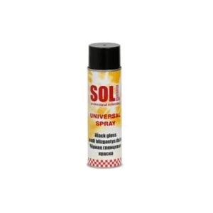SOLL UNIVERSAL SPRAY белая/чёрная глянцевая краска 500 мл